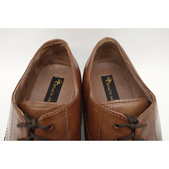 Stacy Adams Brown Genuine Snakeskin Lace Up Dress Oxfords Shoes Men\'s 10 M main image 11